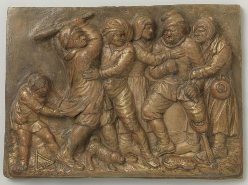A Fight Between Two Street Musicians