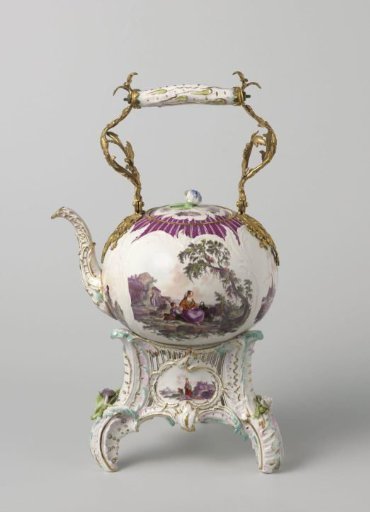 Teapot and heating stand