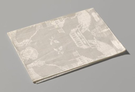 Napkin with the history of the Prodigal Son