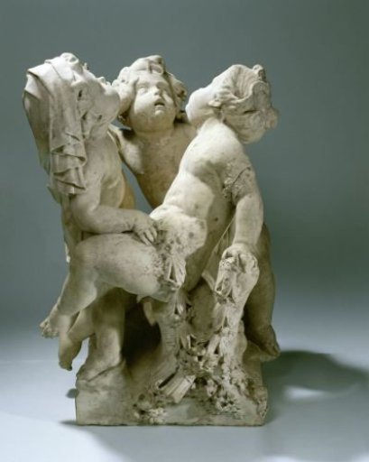 Group of Three Quarrelling Children (Allegory of the Seasons ?)