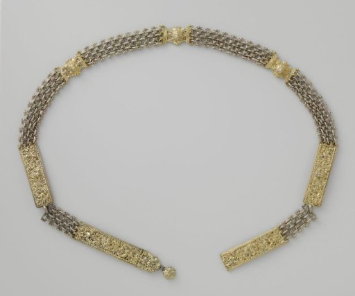Belt, decorated with Renaissance ornament in relief