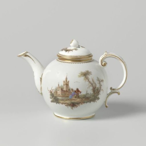 Parts of a coffee and tea service