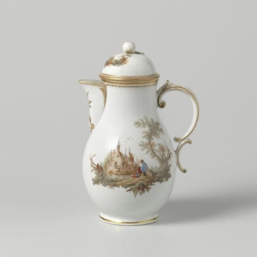 Parts of a coffee and tea service