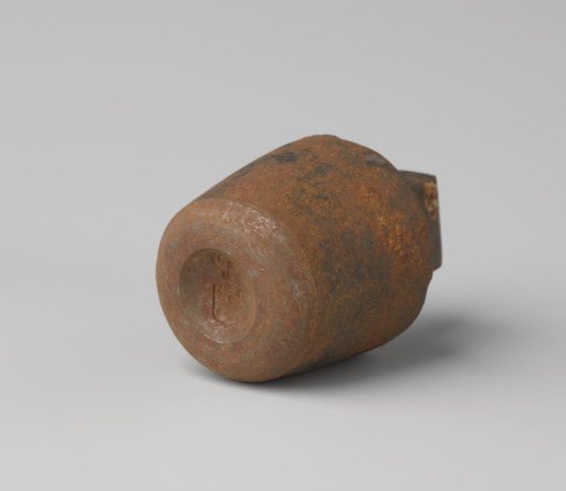 Iron stamp for the manufacture of livery buttons with the coat of arms of the Bijleveld family