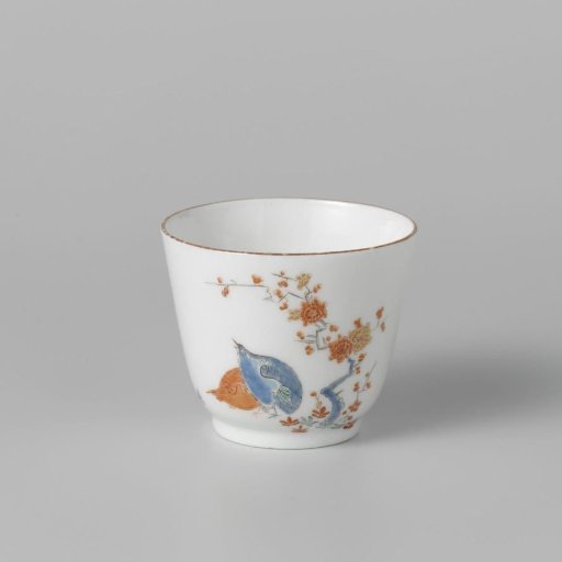 Head, polychrome decorated with a Kakiemon pattern