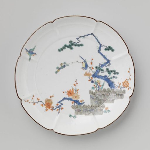 Bowl, Polychrome with a Kakiemon Decoration