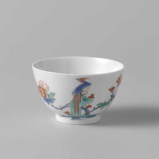 Cup with hoo birds