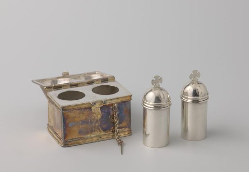 Drum, part of a chrismatorium