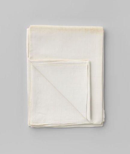 Linen with a Crown and Letters AE or RC and a Center Insert of Bobbin Lace