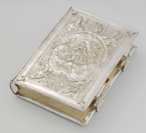 Missal cover with the Assumption of Mary