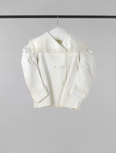 Girl's coat of sturdy twill cotton