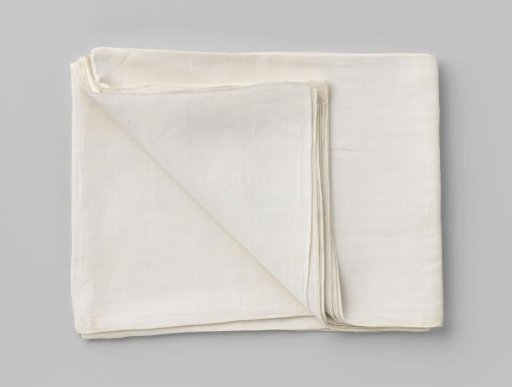Linen with entre-deux of "Dutch lace" and initials SS (Van Starkenborgh Stachouwer)