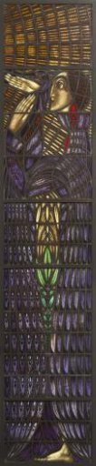Diamond, stained glass, design by Lebeau