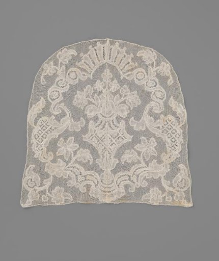 Caplet of Mechelen lace