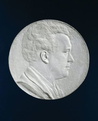 Portrait Medallion of the Conductor Willem Mengelberg (1871-1951)