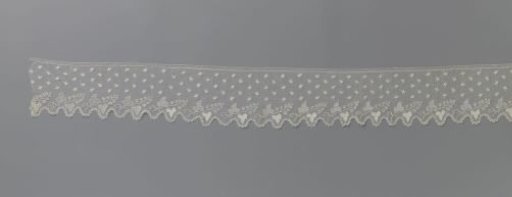 Strip of needle lace with grapevines