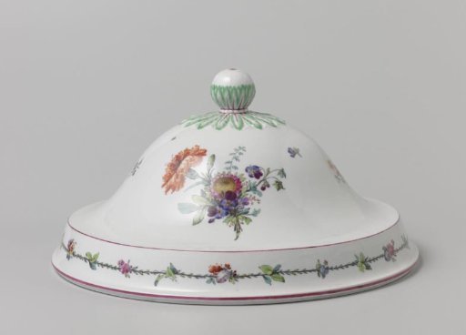 Dish cover (cloche) from a service for Frederick William II of Prussia