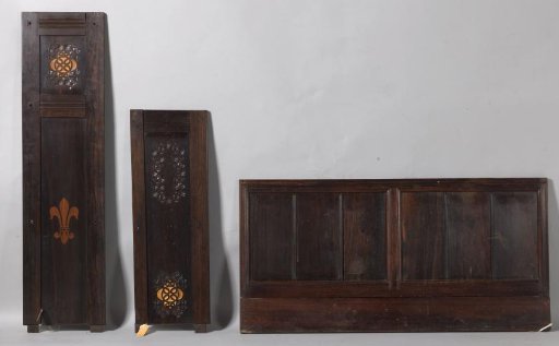 Panel of wainscoting from the house of Dentz van Schaick