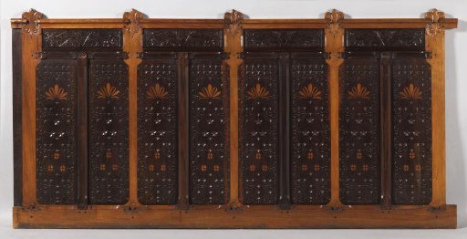 Part of paneling, originating from the house of Dentz van Schaick