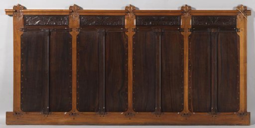 Part of paneling, originating from the house of Dentz van Schaick
