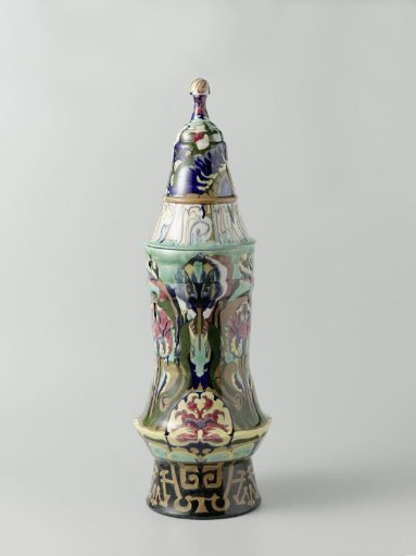 Garniture of five vases