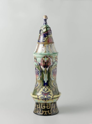 Garniture of five vases