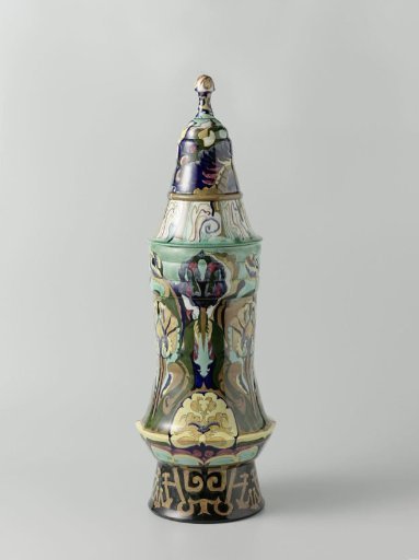 Garniture of five vases