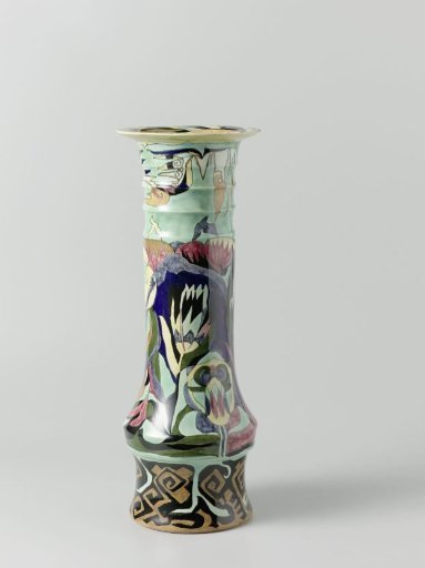 Garniture of five vases