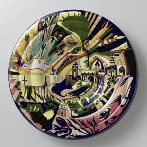 Decorative Plate with the 'Constantinople' Pattern