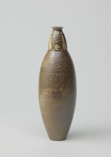 Vase with salt glaze