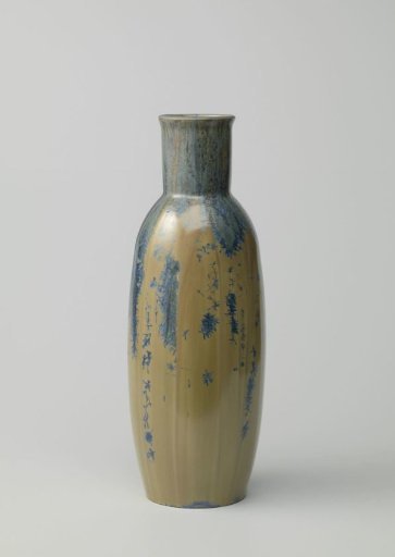 Vase with crystal glaze