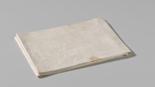 Linen damask napkin