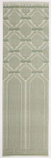 Wall covering fabrics with patterns of carnations and water lilies
