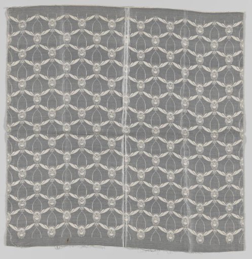 Steel-woven linen damask fabric with the pattern "Wilde Vlucht"
