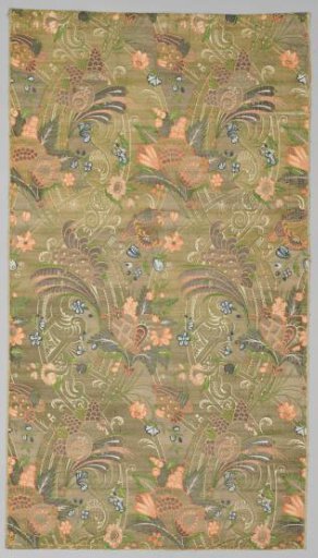 Silk Brocade with a 'Bizarre Pattern'