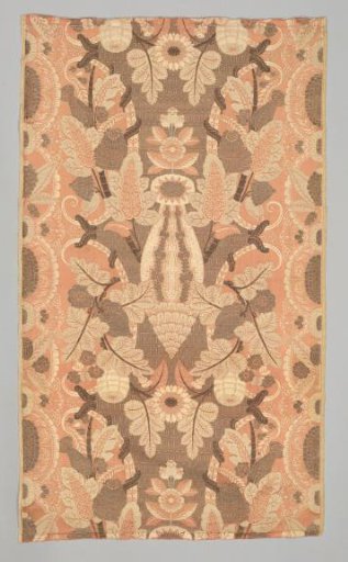 Woven Fabric with a 'Lace Pattern' and Metallic Thread
