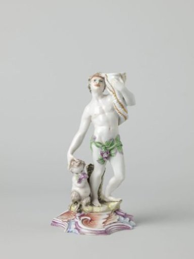 Figure or candlestick representing Fall