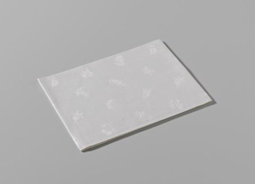 Napkin with a pattern of various fruits