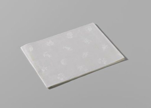 Napkin with a pattern of various fruits