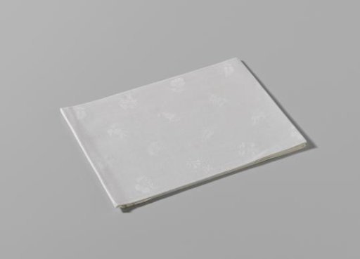 Napkin with a pattern of various fruits
