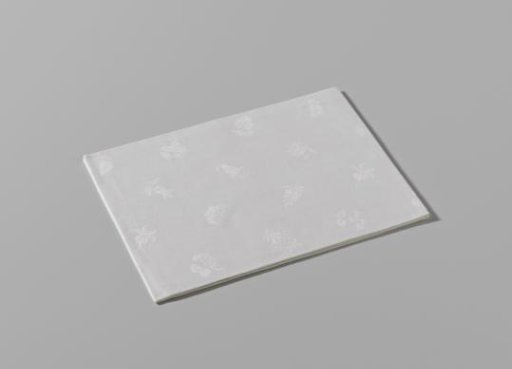 Napkin with a pattern of various fruits
