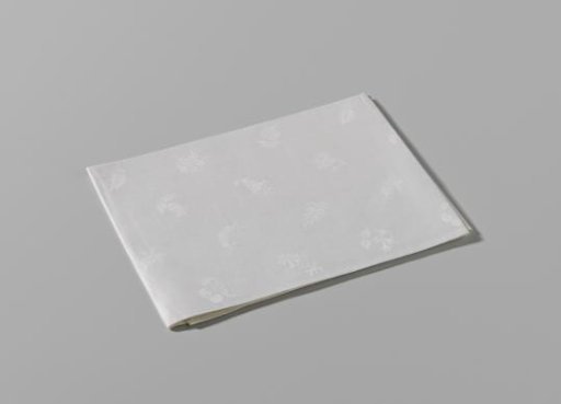 Napkin with a pattern of various fruits