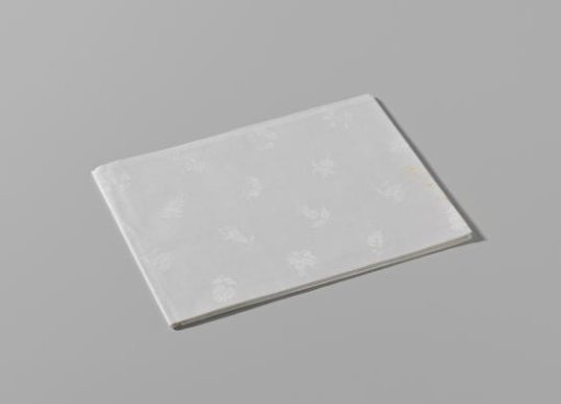 Napkin with a pattern of various fruits