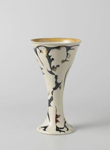 Two Tulip Vases with Spichtig Decoration