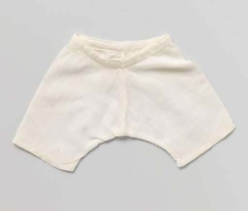 Trousers with legs and elastic, plain model