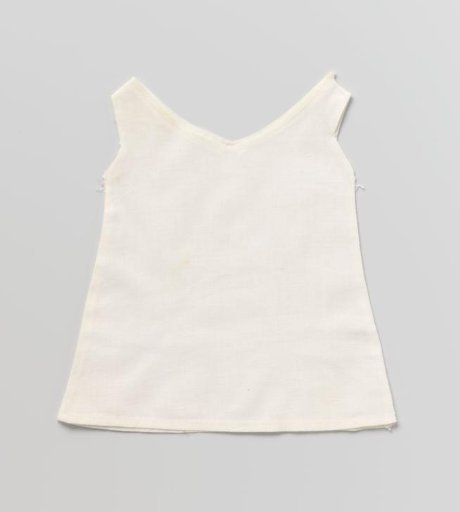 Shirt with wide V-neck