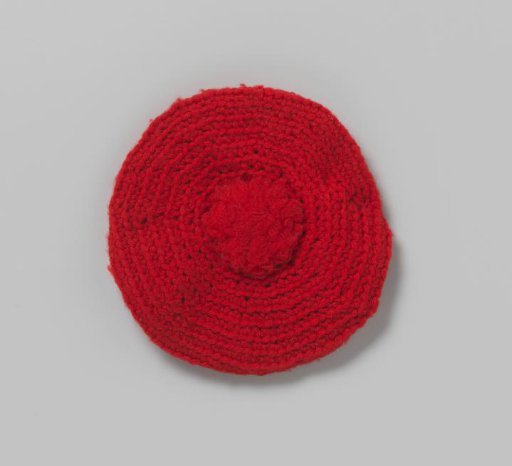 Beret of Red Wool
