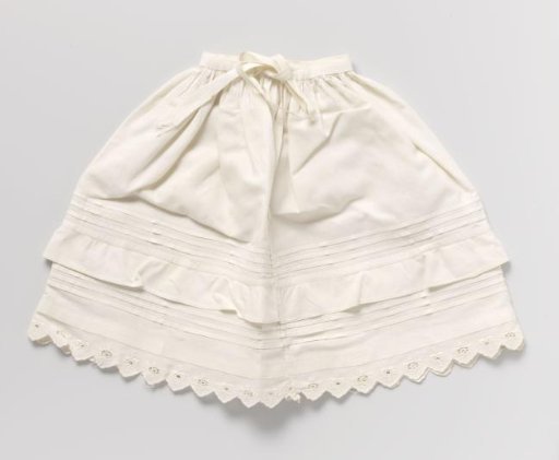 Underpetticoat of cotton
