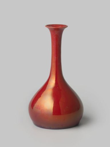 Vase with red lustre glaze