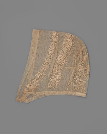 Muts van tule doorstop